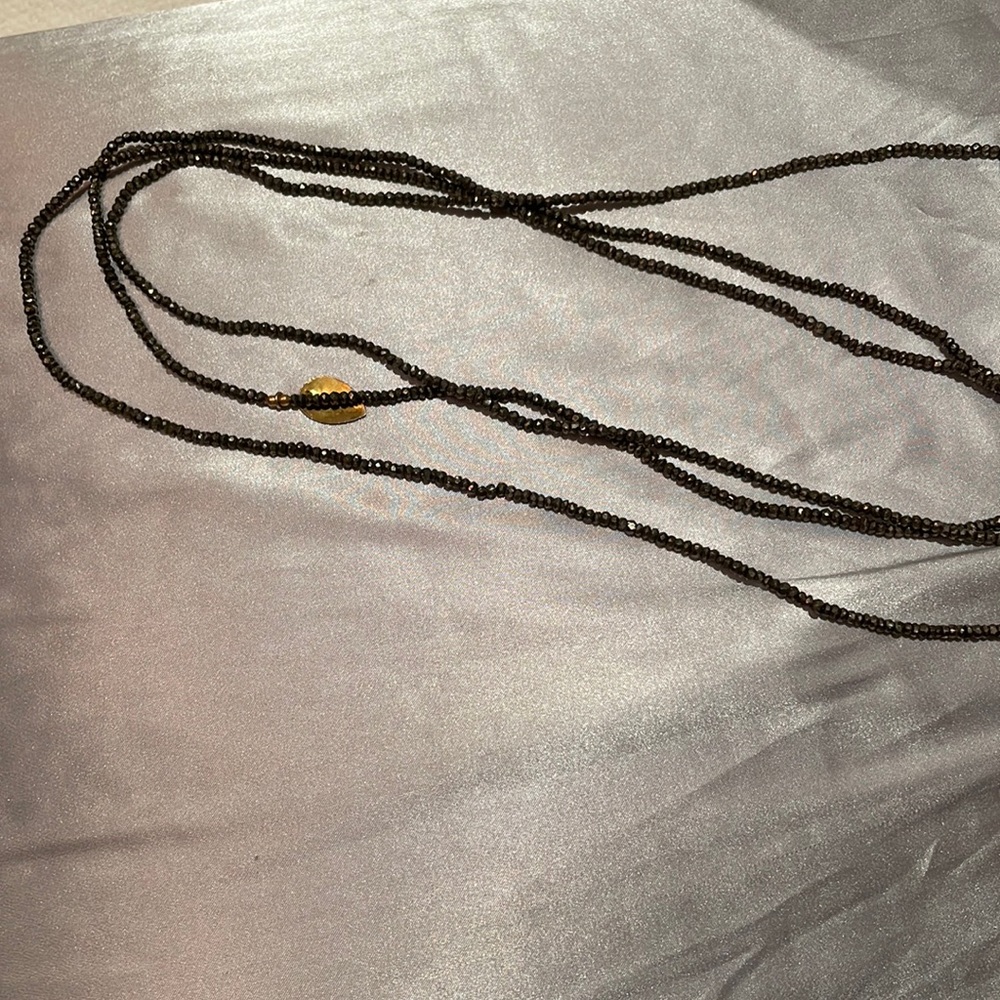 Beaded layering necklace